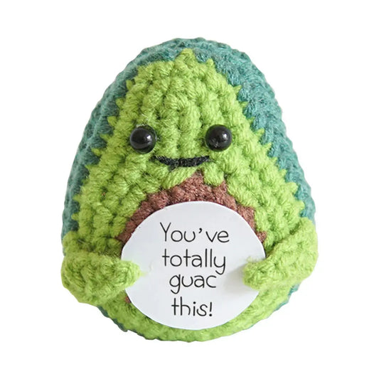 Handmade Crochet You've Totally Got This Avocado Joy Gift London