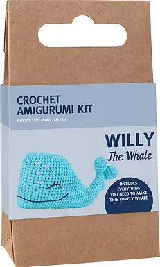 Willy The Whale Crochet Amigurumi Kit Joy Gift London