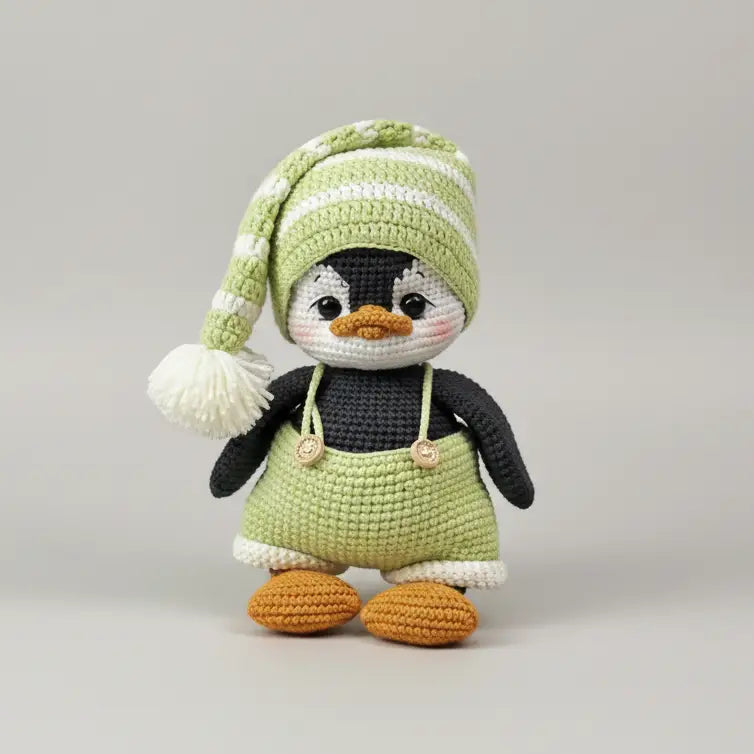 Joy Penguin – Customisable Crochet Penguin with Changeable Outfit  Joy Gift London