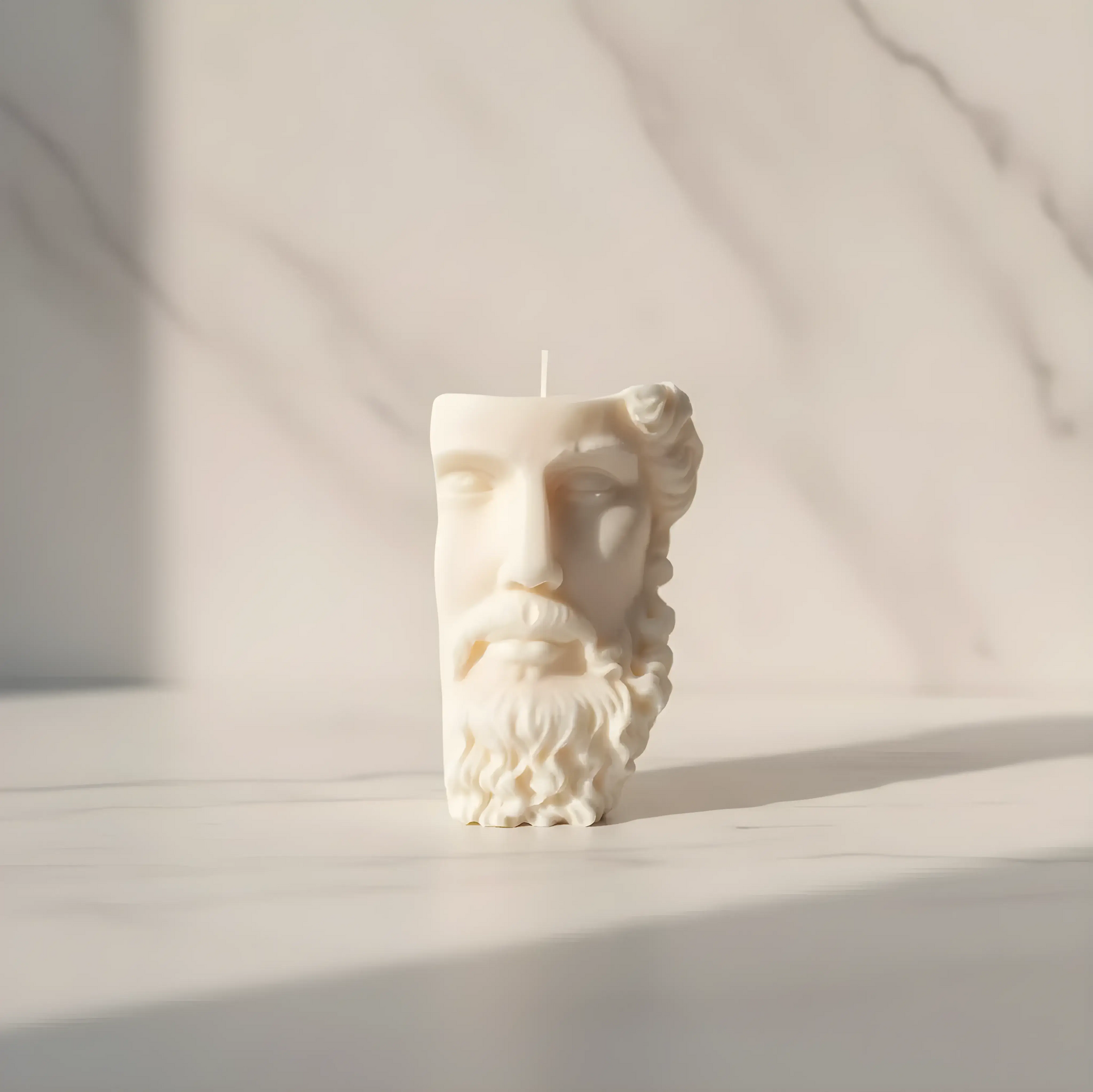 Roman Bust Sculpture Candle – Classical Art Inspired Decorative Candle  Joy Gift London