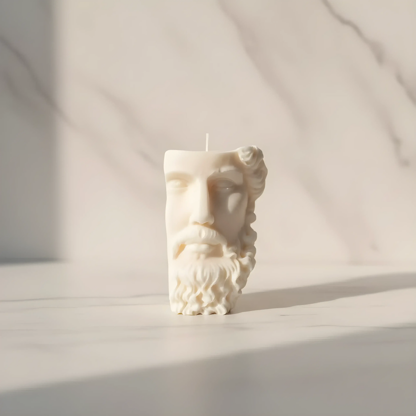 Roman Bust Sculpture Candle – Classical Art Inspired Decorative Candle  Joy Gift London