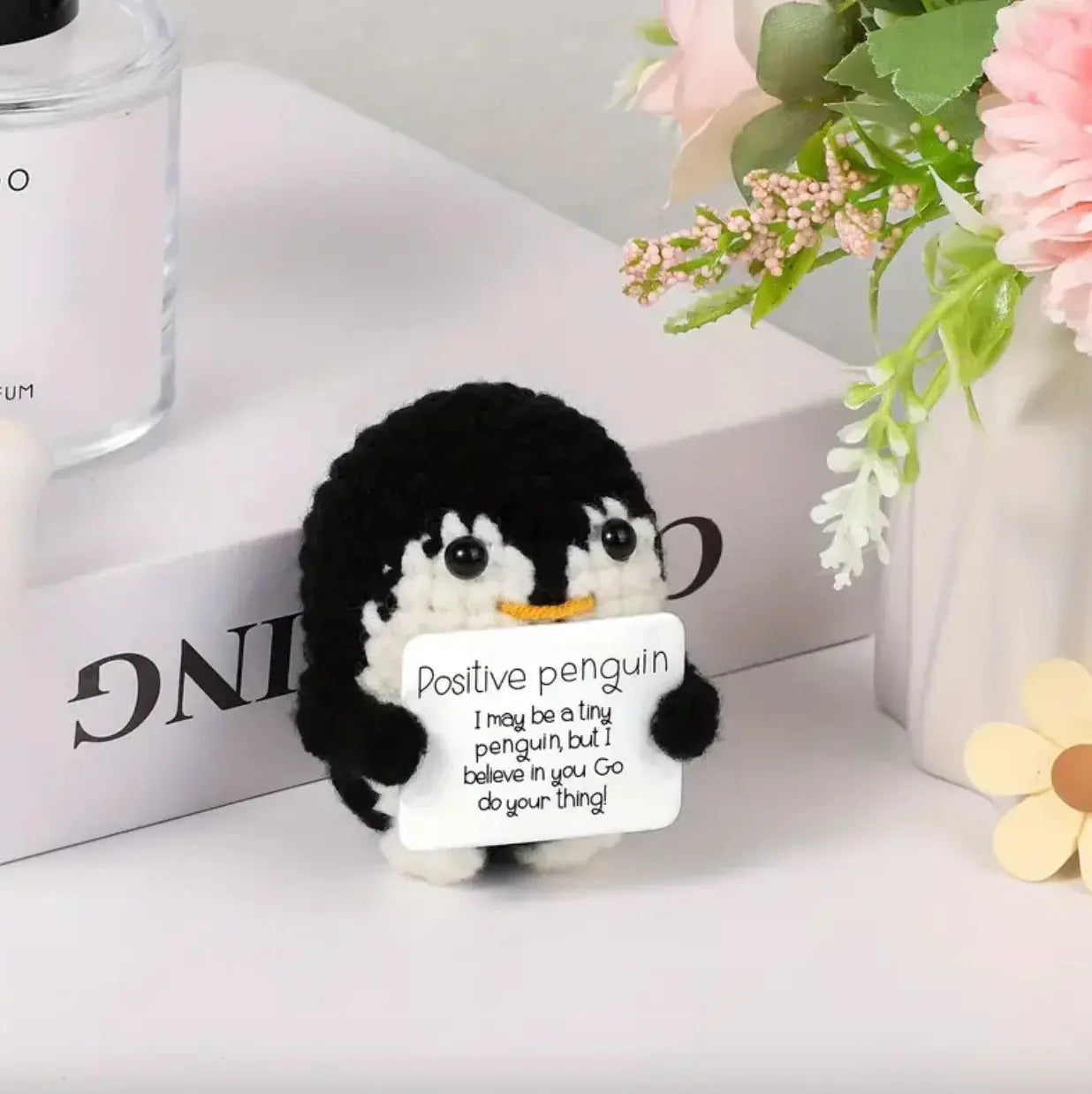 Handmade Penelope The Positive Penguin Joy Gift London