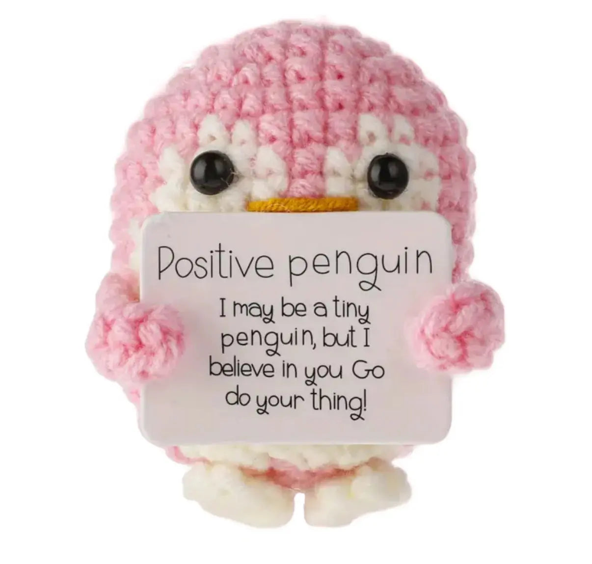 Handmade Penelope The Positive Penguin Joy Gift London