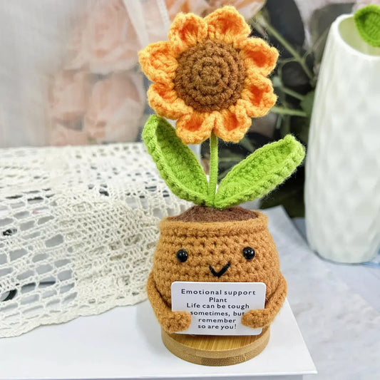 Handmade Emotional Support Sunflower Plant Joy Gift London