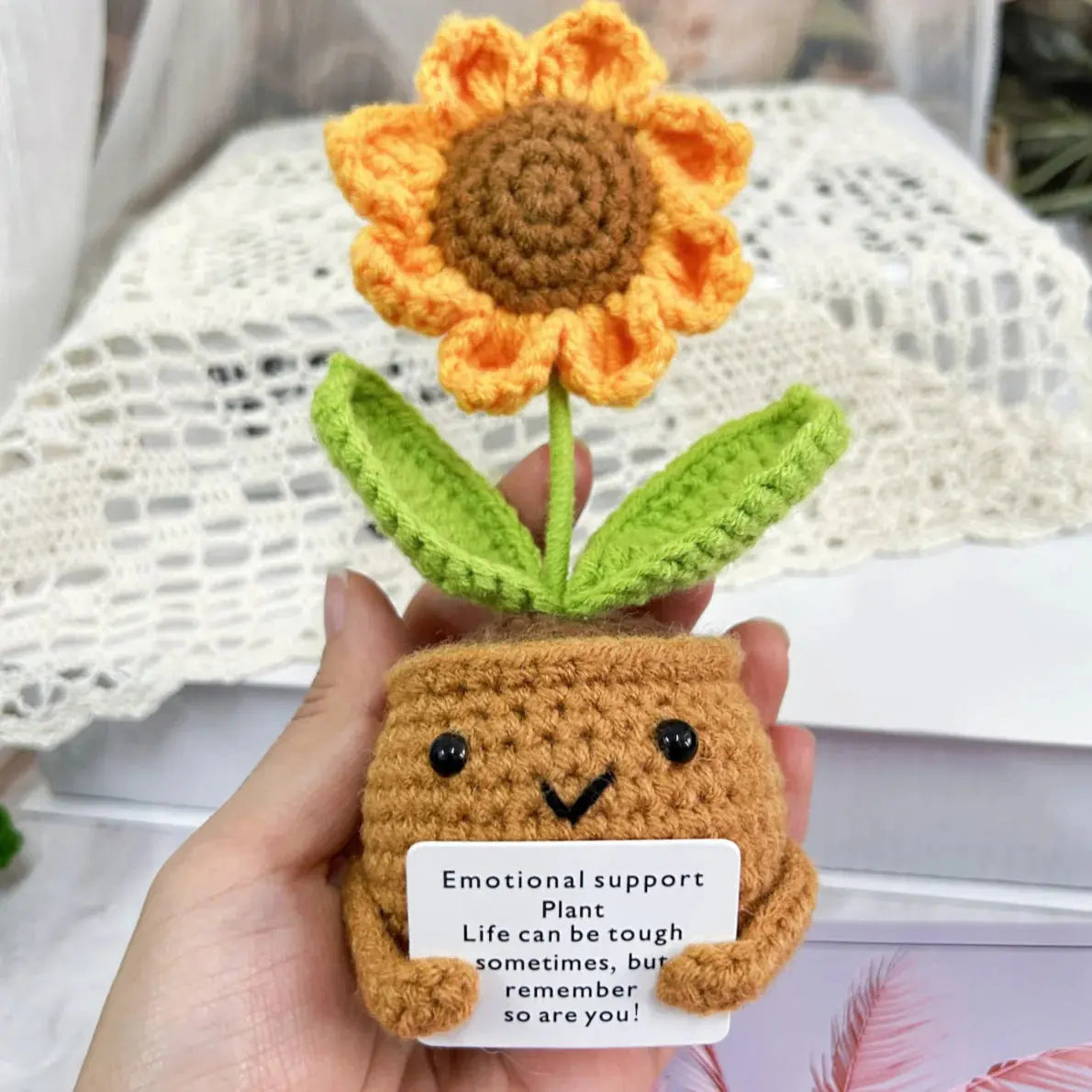 Handmade Emotional Support Sunflower Plant Joy Gift London