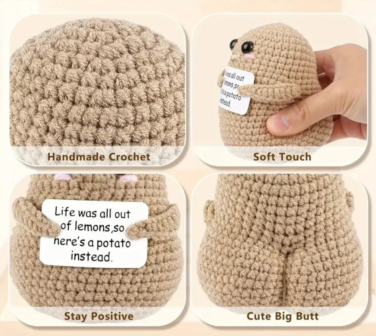 Handmade "Big Booty Judy" Potato Joy Gift London