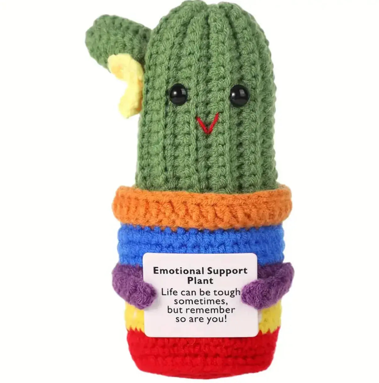 Handmade Emotional Support Plant Cactus Joy Gift London