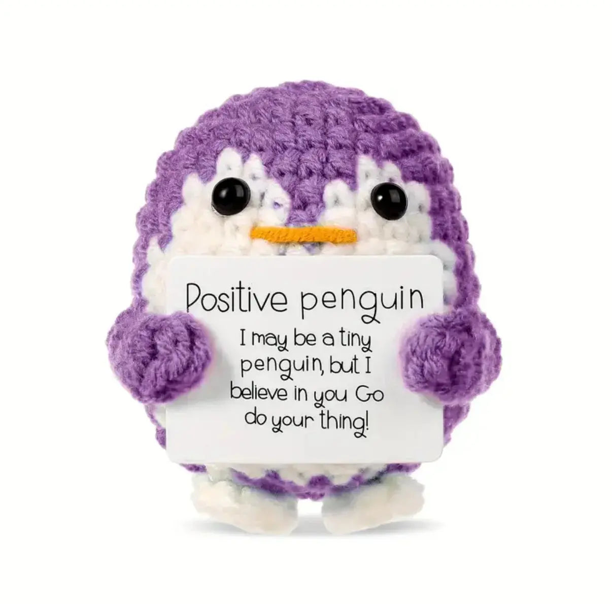 Handmade Penelope The Positive Penguin Joy Gift London