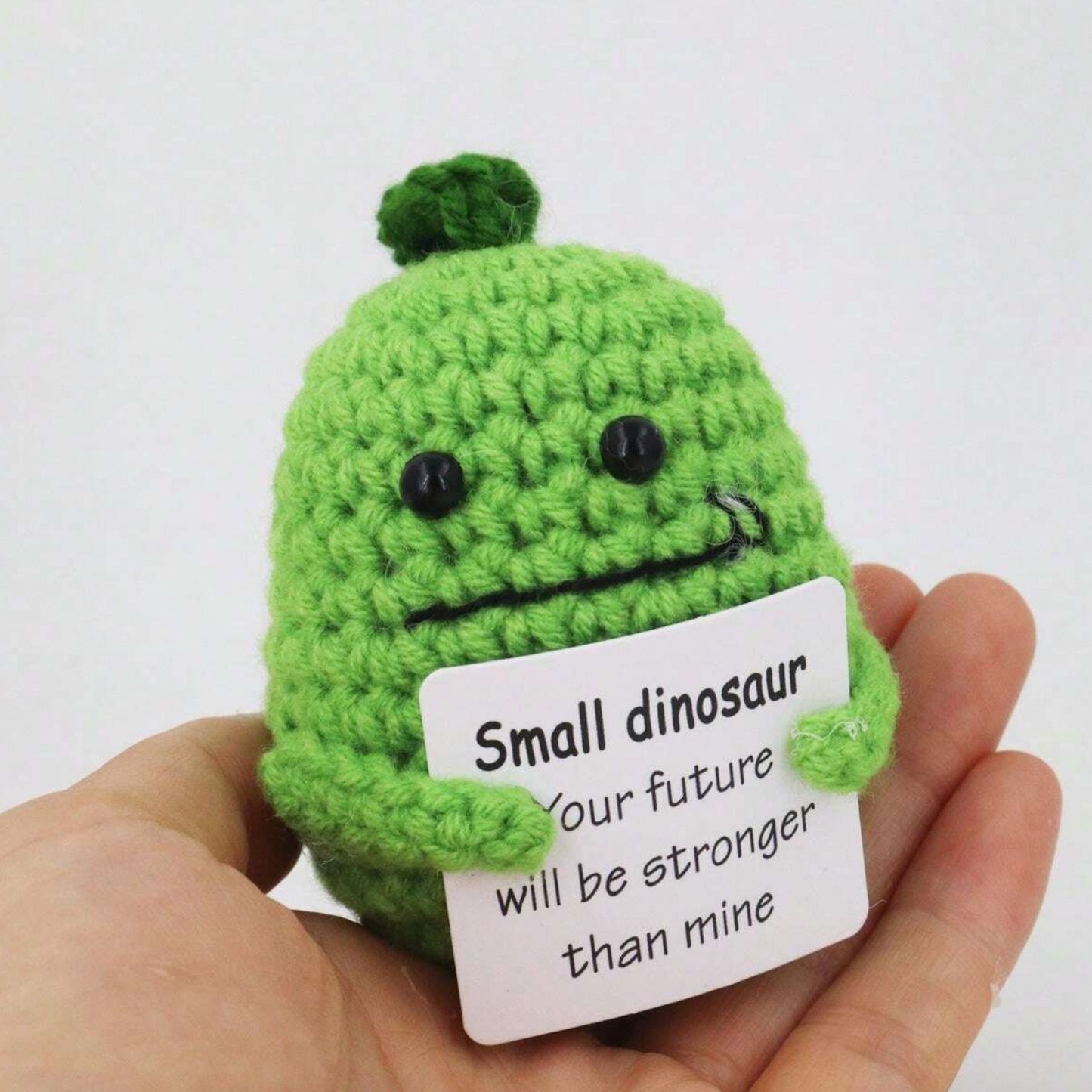 Crochet Positive Small Dinosaur