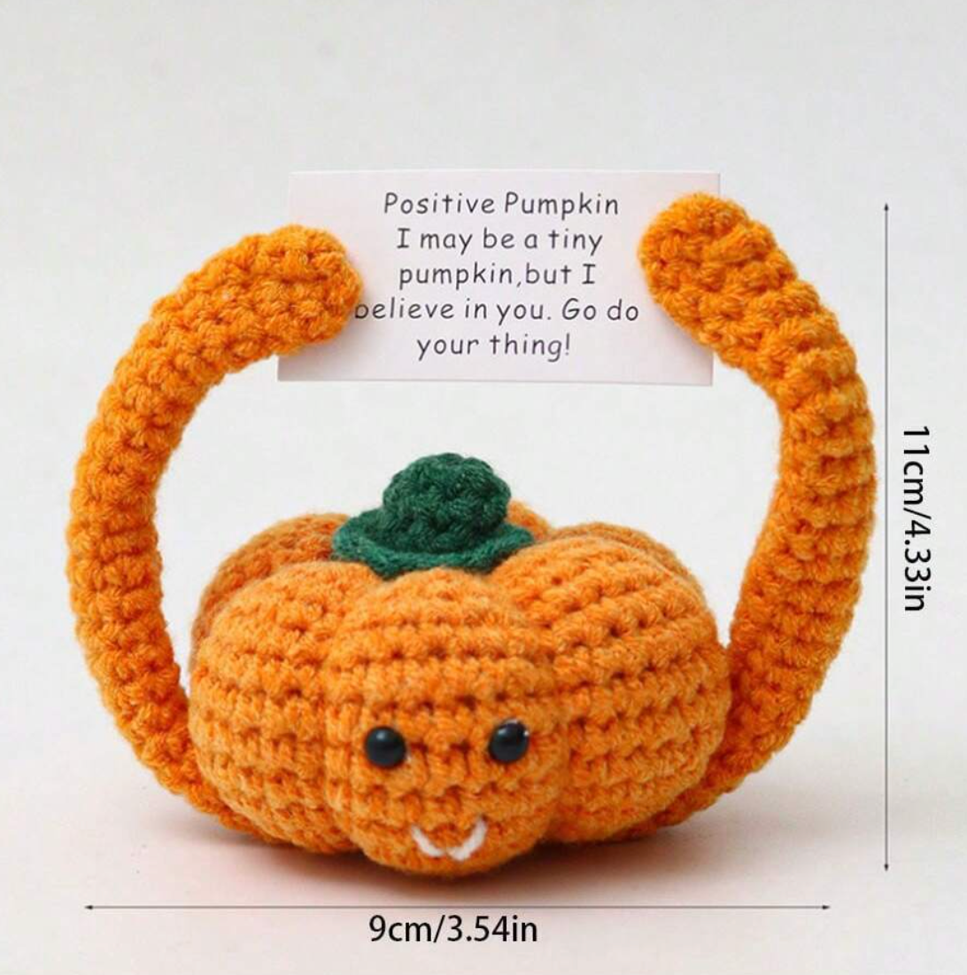 Handmade Raising Hand Pumpkin