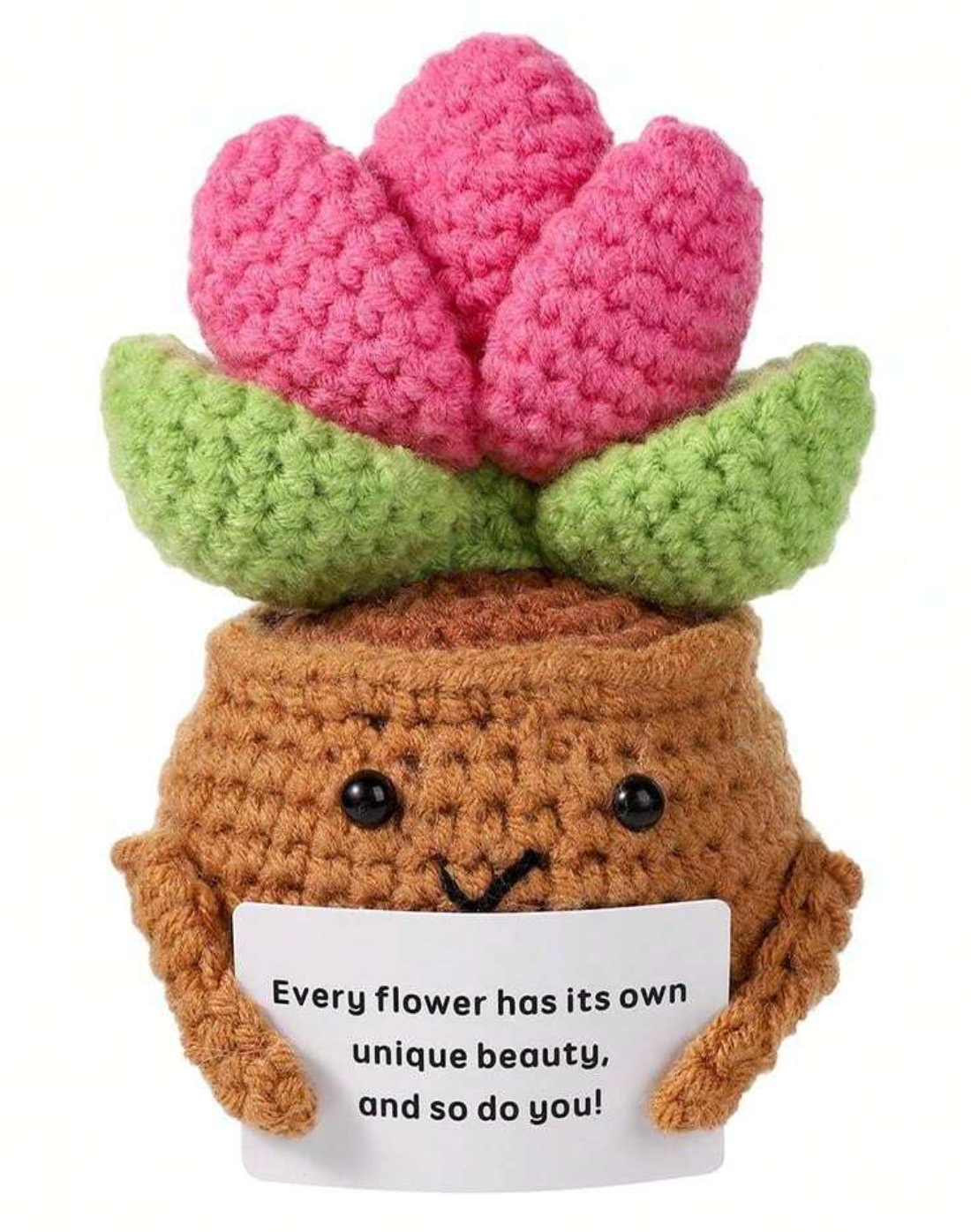 Crochet Positive Succulent Joy Gift London