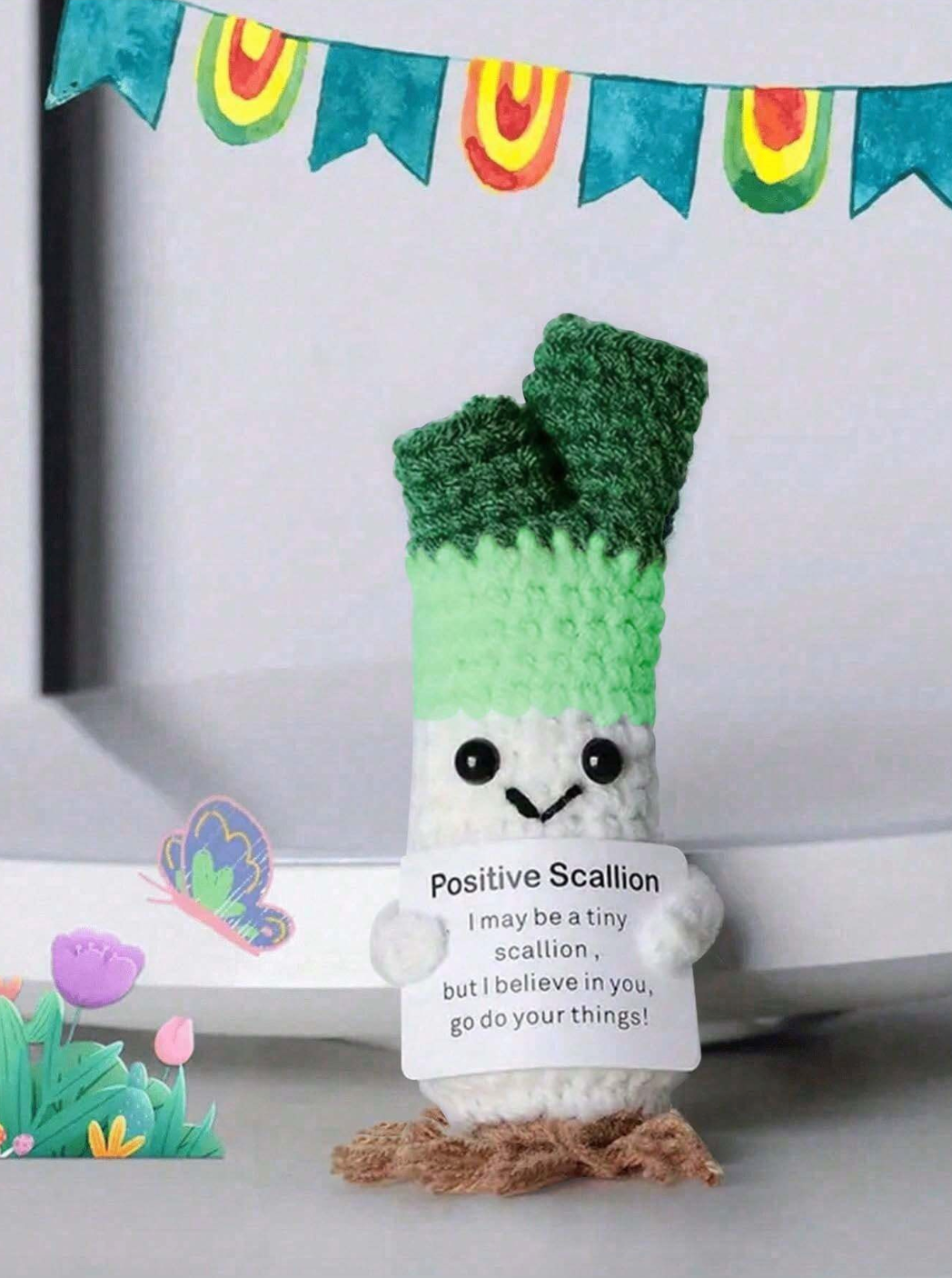 Handmade Emotional Support Scallion