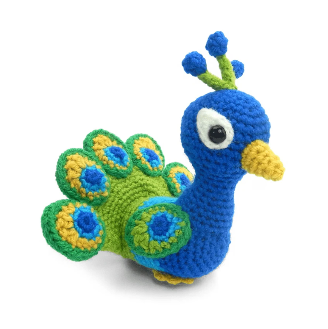 Crochet Amigurumi Kit Peacock for Beginners