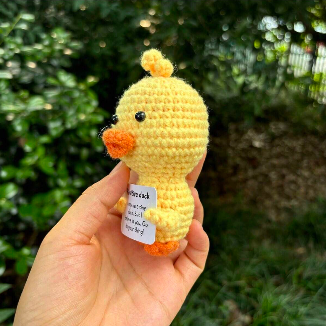 Crochet Positive Duck