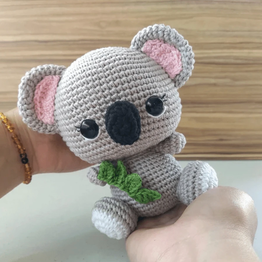 Crochet Amigurumi Kit Koala for Beginners