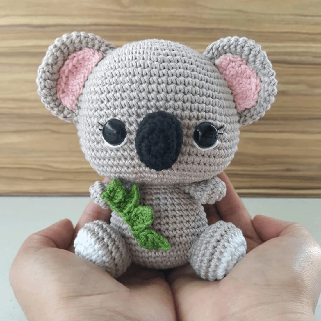 Crochet Amigurumi Kit Koala for Beginners