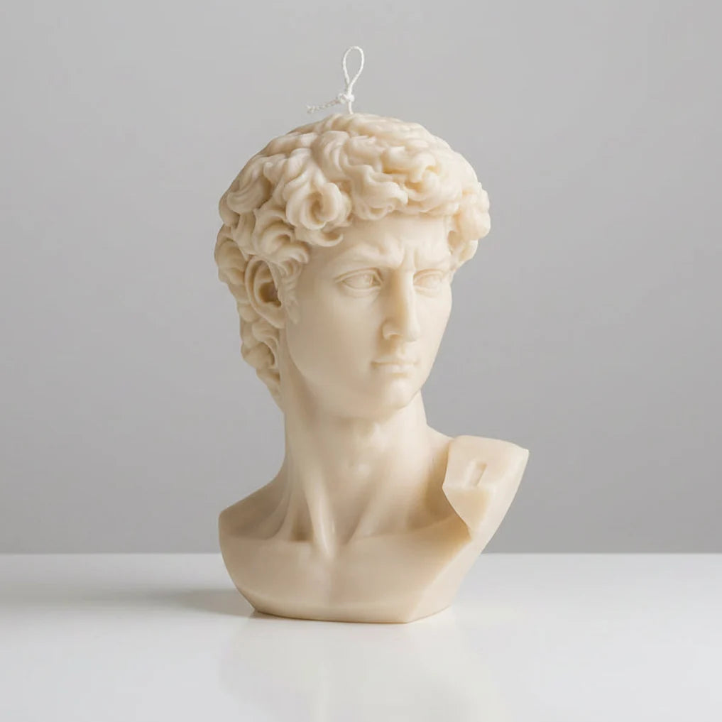 David Bust - Sculptural Candle