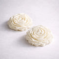 Handmade White Peony Candle Gift Set 2pc