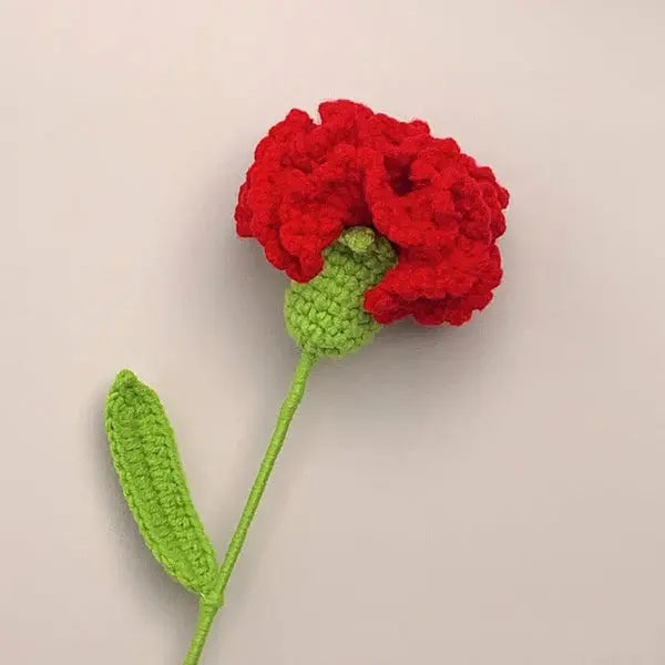 Handmade Crocheted Carnation Flower Joy Gift London