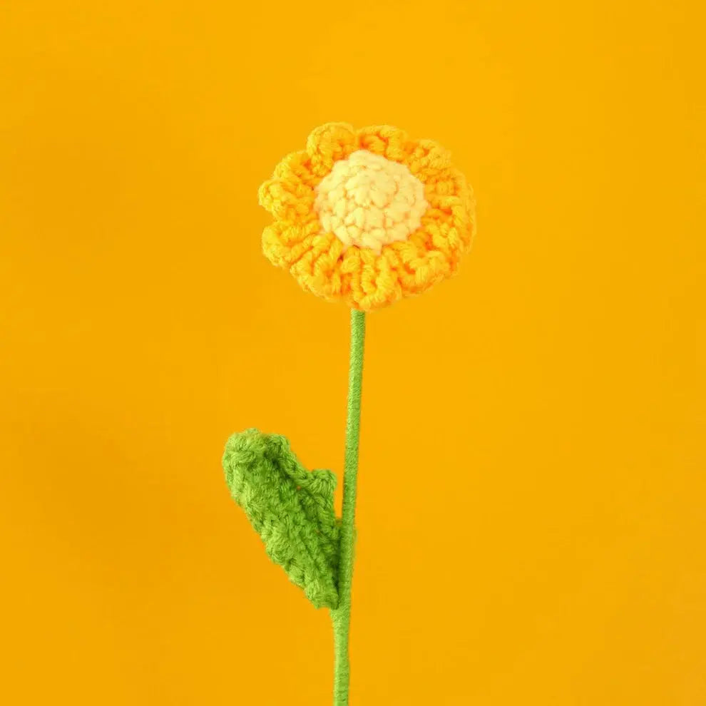 Handmade Crocheted Small Daisy Flowers Joy Gift London