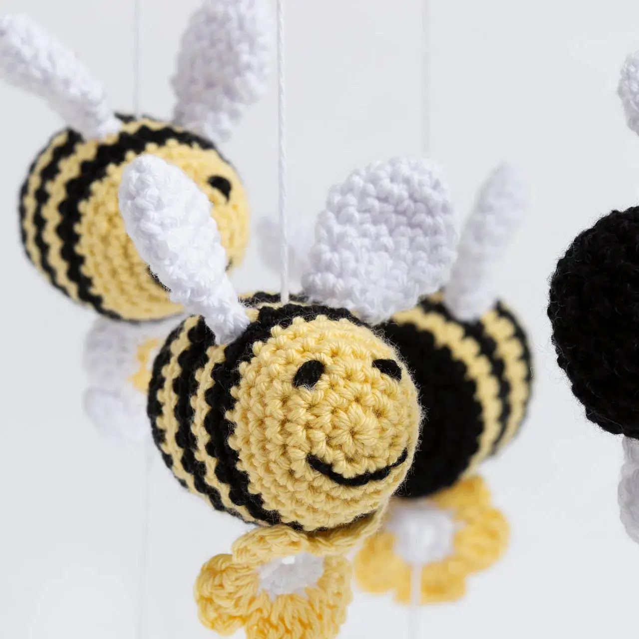 Crochet Bee Baby Mobile TrendyToy