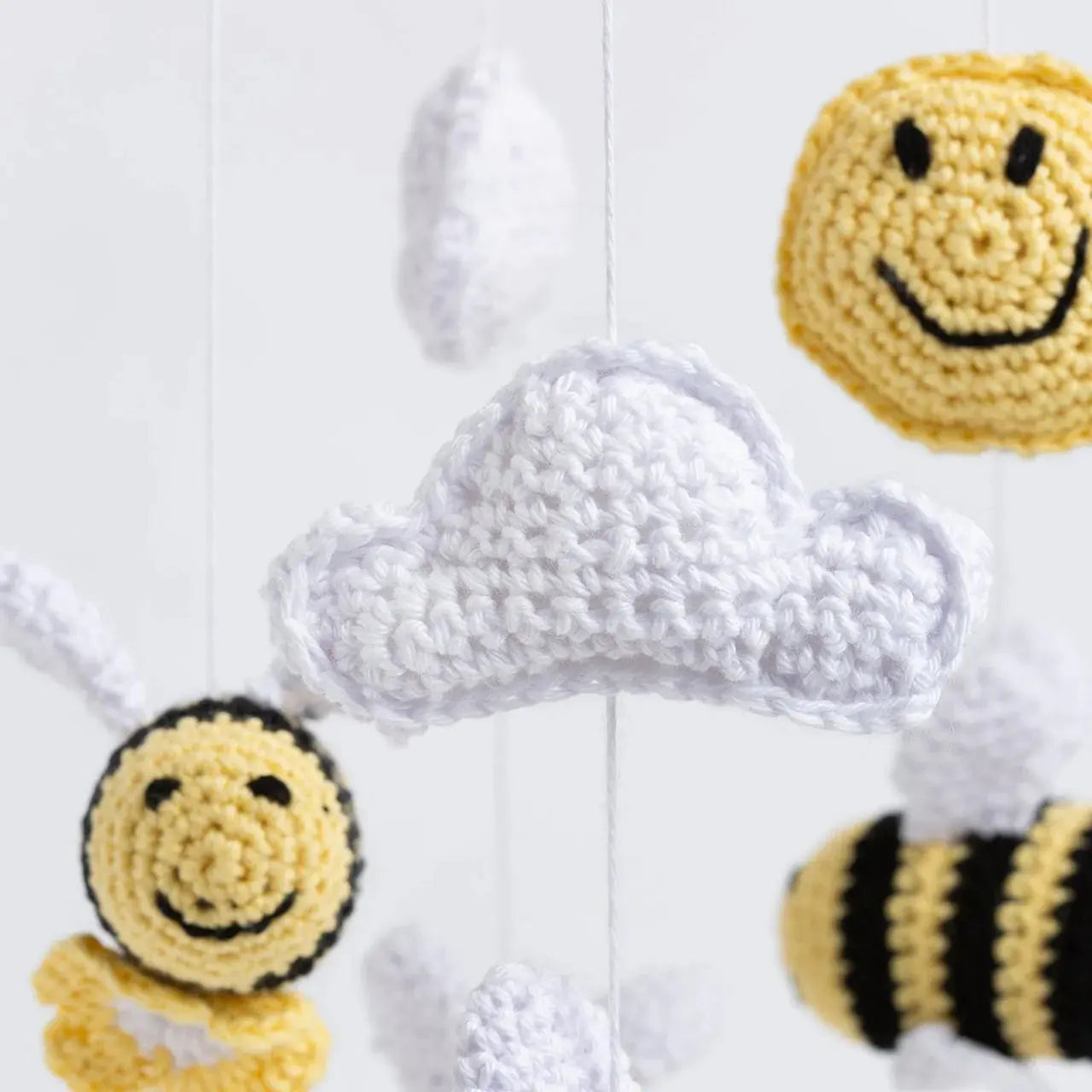 Crochet Bee Baby Mobile TrendyToy