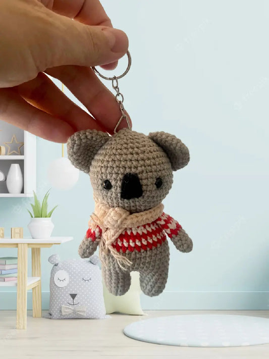 Crochet Koala Keychain - Joy Gift London