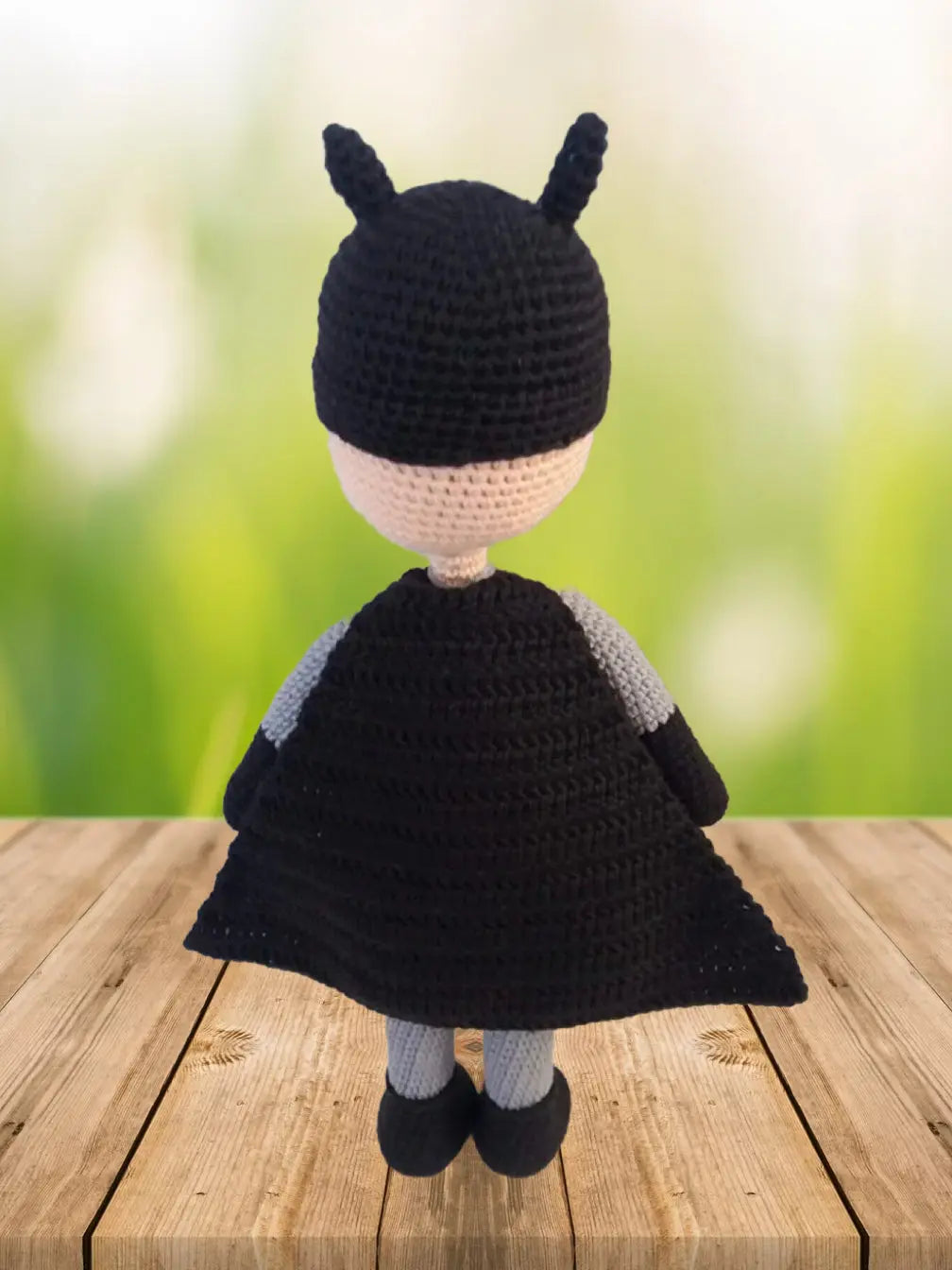 Handmade Crochet Batman Toy - Joy Gift London