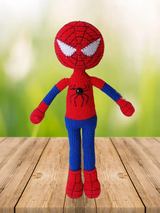 Crochet Spiderman Toy - Joy Gift London