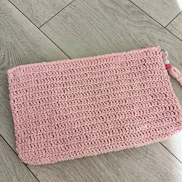 Crochet Eye Patterned Handbag - Joy Gift London