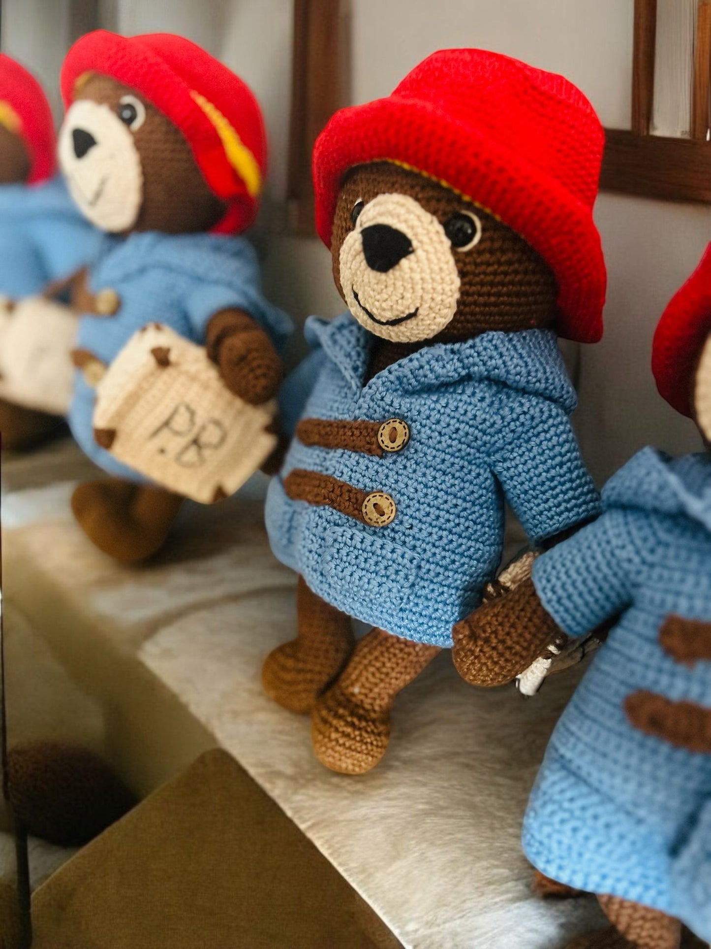 Jouet en crochet représentant l'ours Paddington