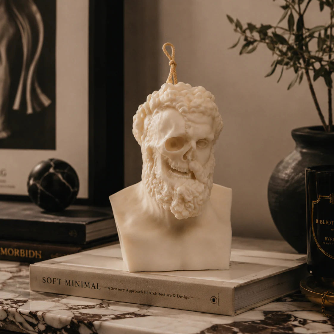 Charon Sculpture Candle Joy Gift London