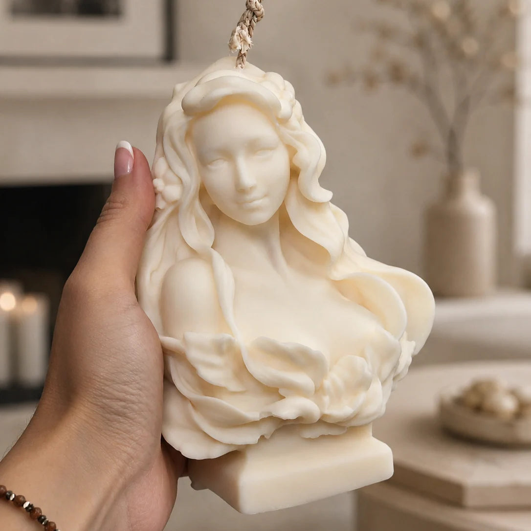 Chloris Sculpture Candle Joy Gift London