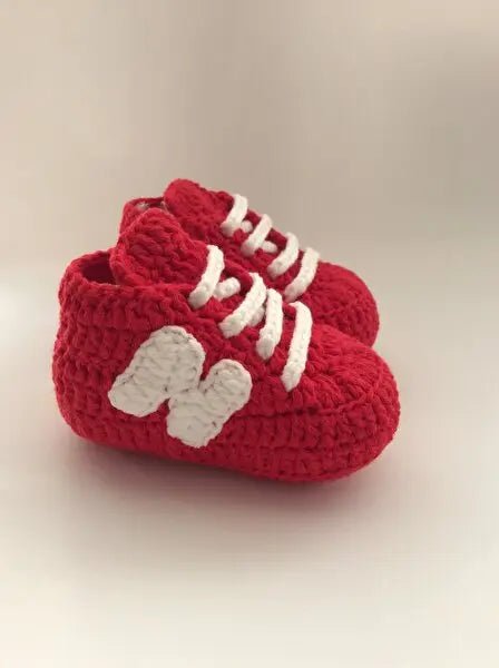 Crochet Baby Sporty Shoes/Booties - Joy Gift London