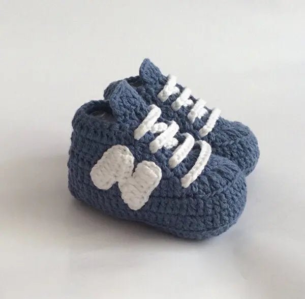 Crochet Baby Sporty Shoes/Booties - Joy Gift London