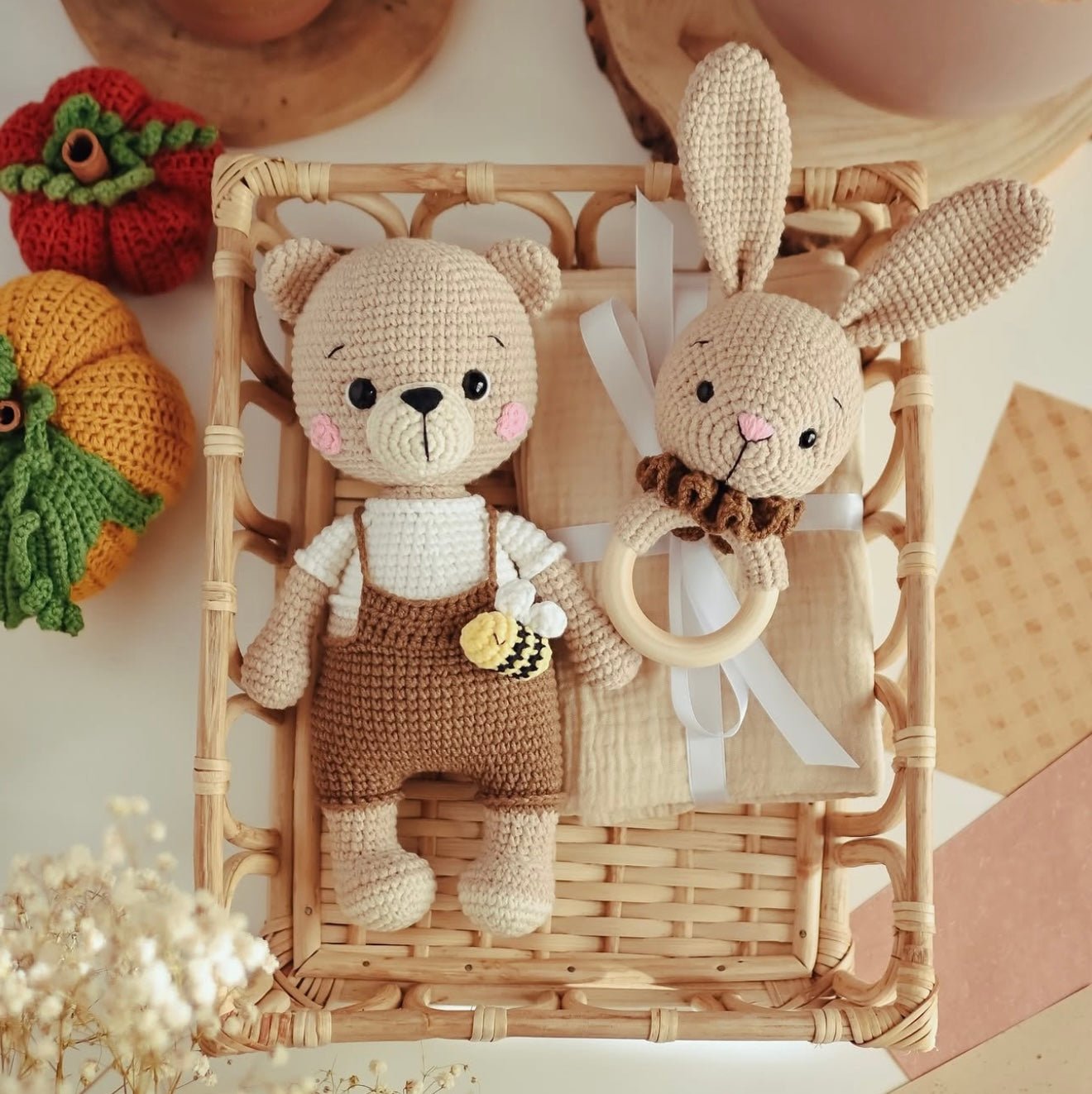 Adorable Handcrafted Crochet Toy Sets  Perfect for Baby Showers ...