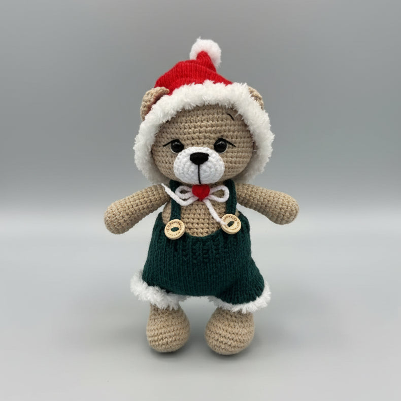 Custom Outfit for Joy Bear – Handmade Crochet Clothes for Teddy Bear - Joy Gift London