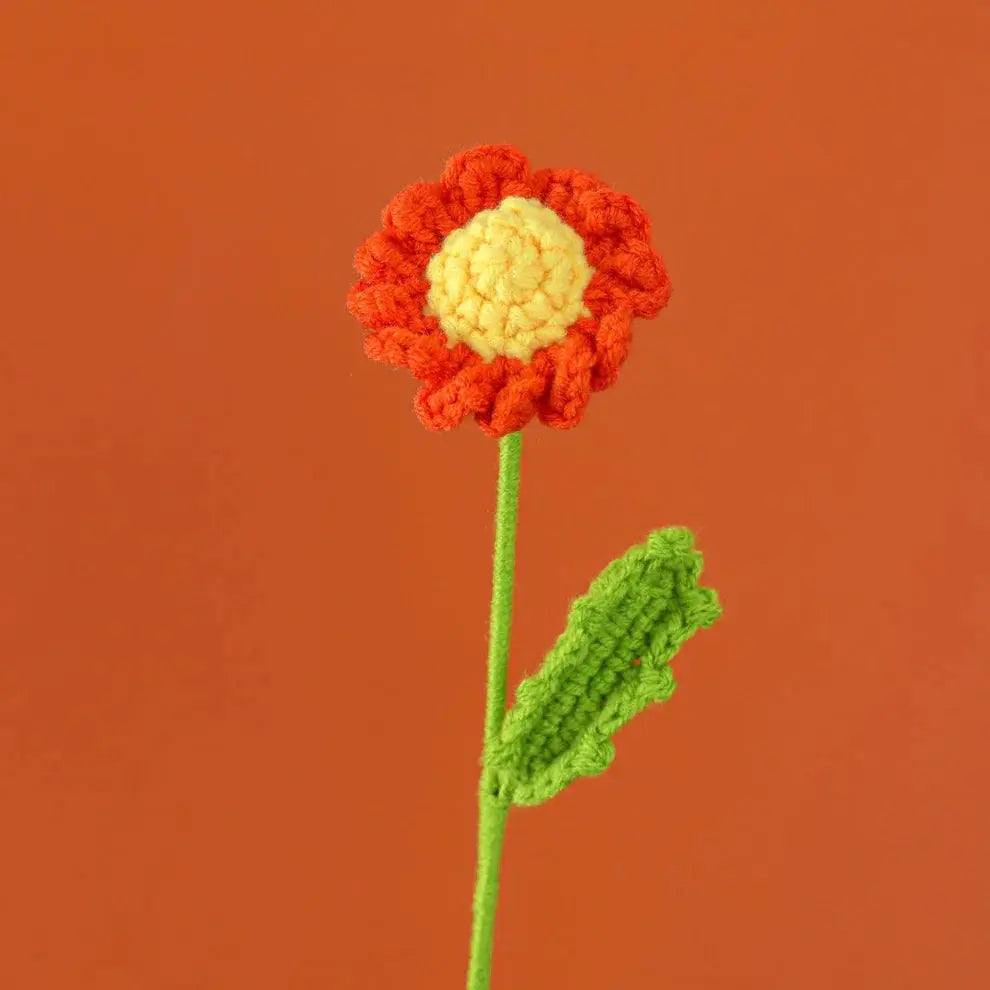 Handmade Crocheted Small Daisy Flowers Joy Gift London