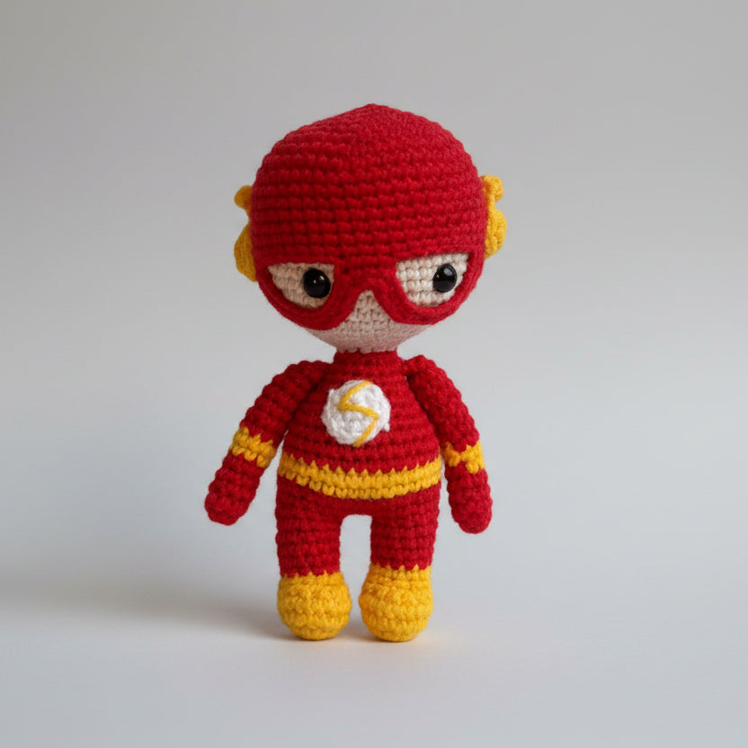 Crochet Superhero Dolls – Gift for Kids, toy by Joy Gift London