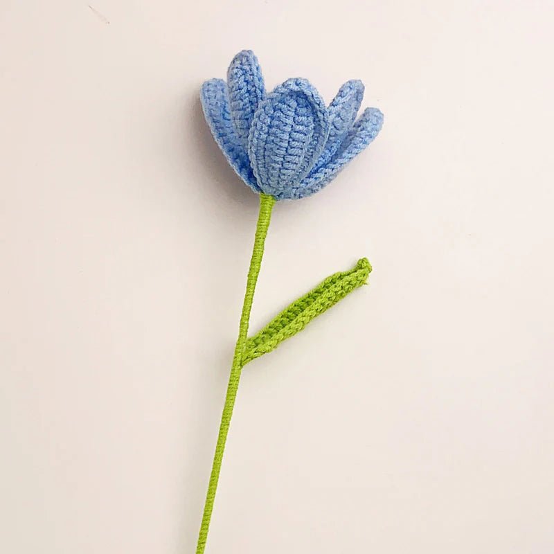 Handmade Crocheted Blooming Tulips - Joy Gift London