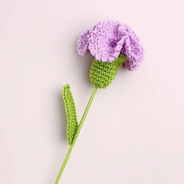 Handmade Crocheted Carnation Flower - Joy Gift London