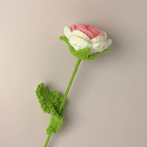 Handmade Crocheted Rose Bouquet - Joy Gift London