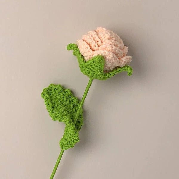 Handmade Crocheted Rose Bouquet - Joy Gift London