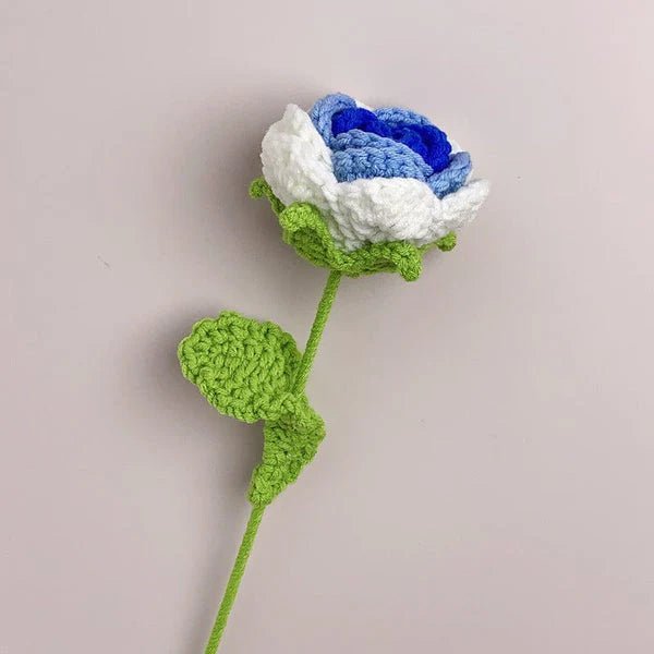 Handmade Crocheted Rose Bouquet - Joy Gift London