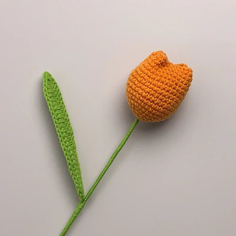 Handmade Crocheted Tulip Bouquet - Joy Gift London