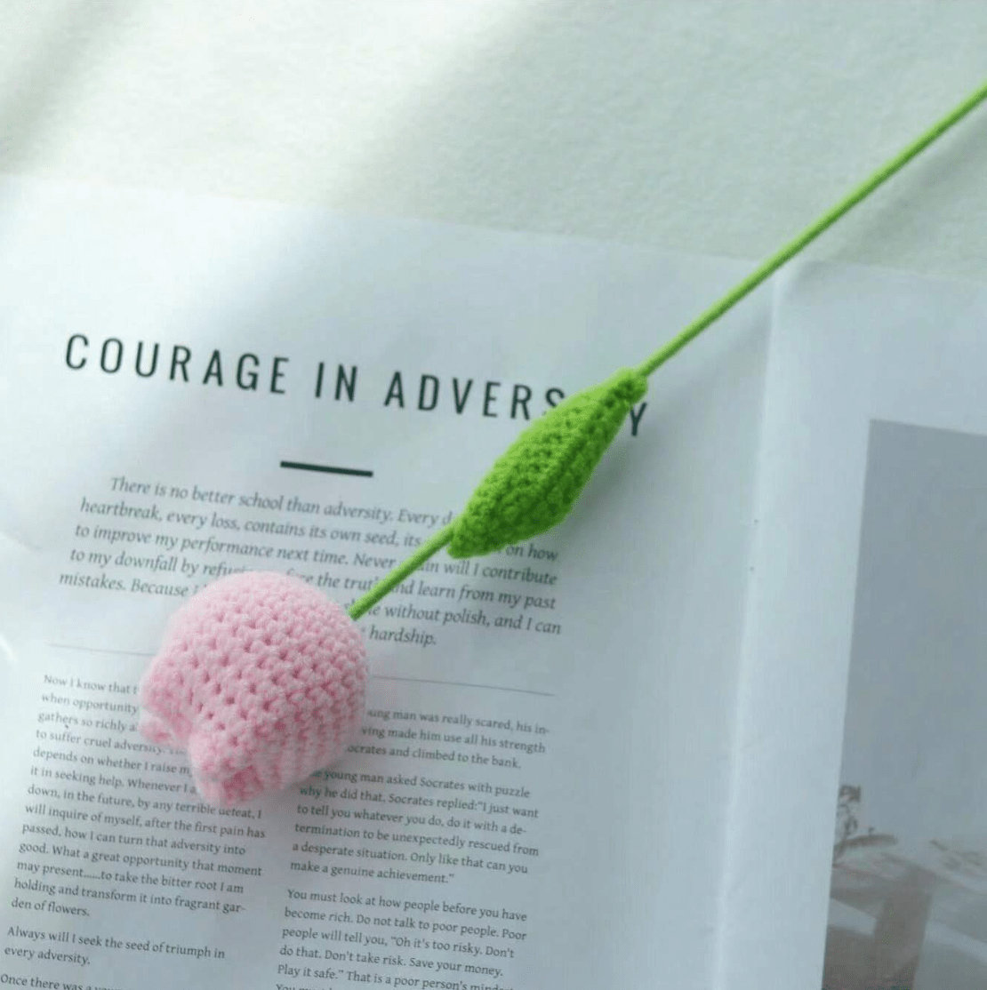 Handmade Crocheted Tulip Bouquet💐 - Joy Gift London