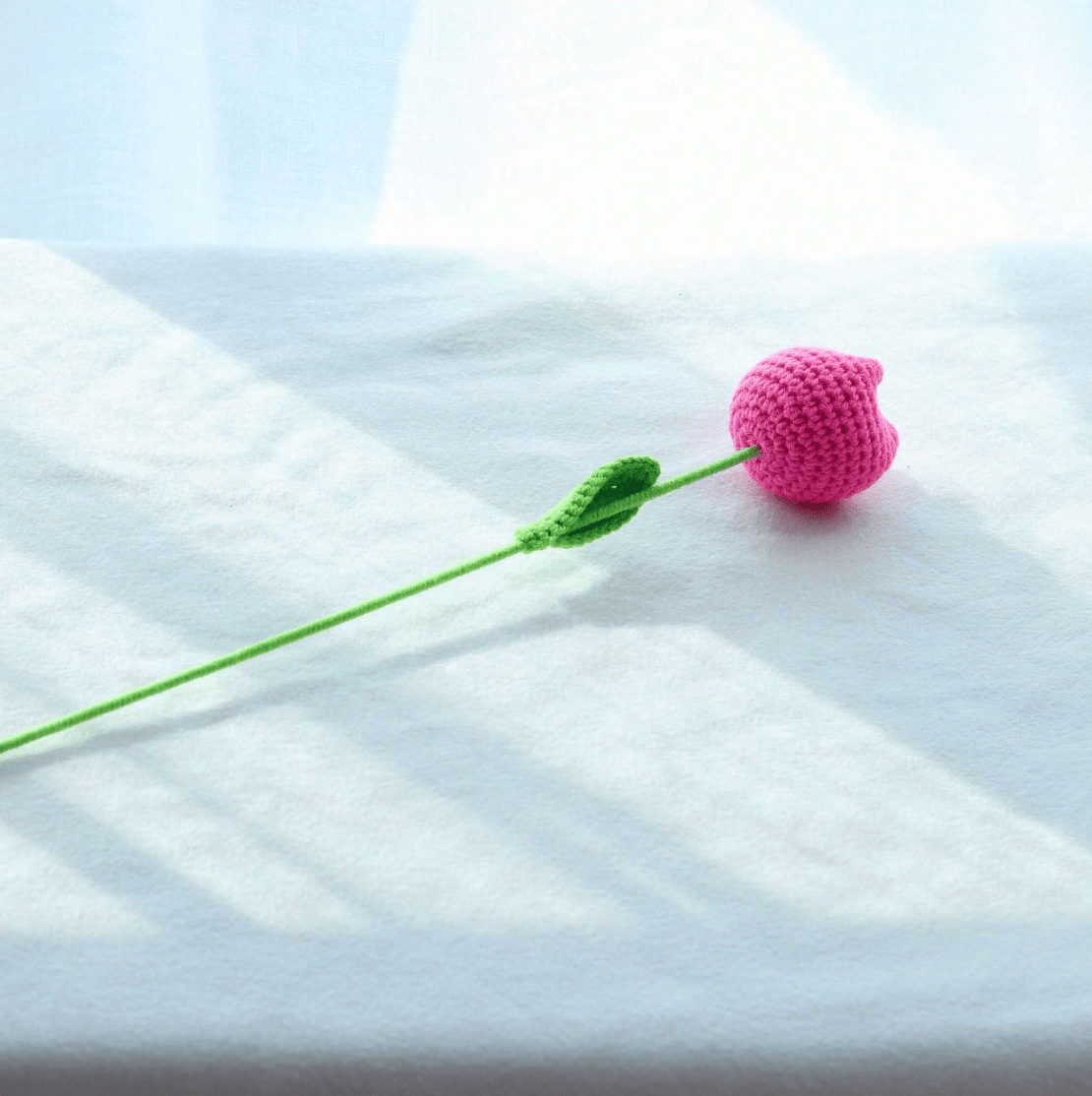 Handmade Crocheted Tulip Bouquet💐 - Joy Gift London