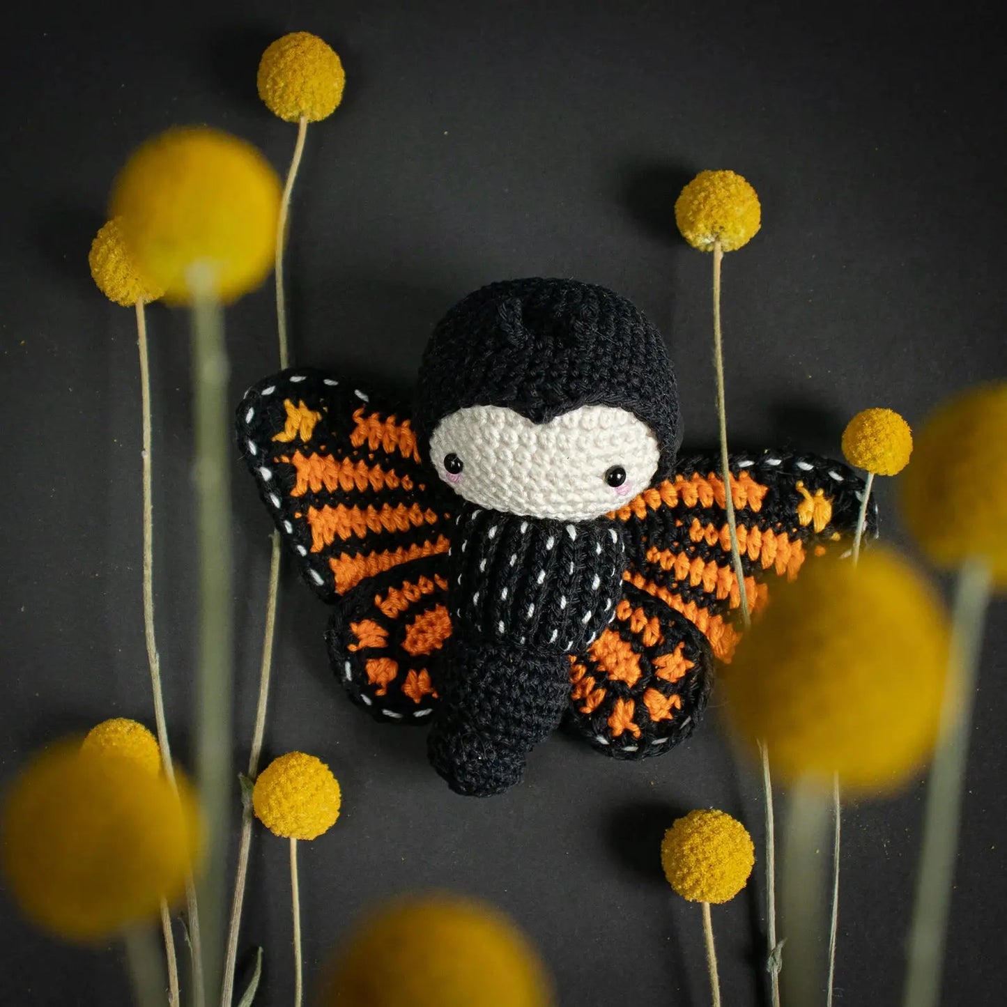 Crochet Cute British Copper Butterfly Toy TrendyToy