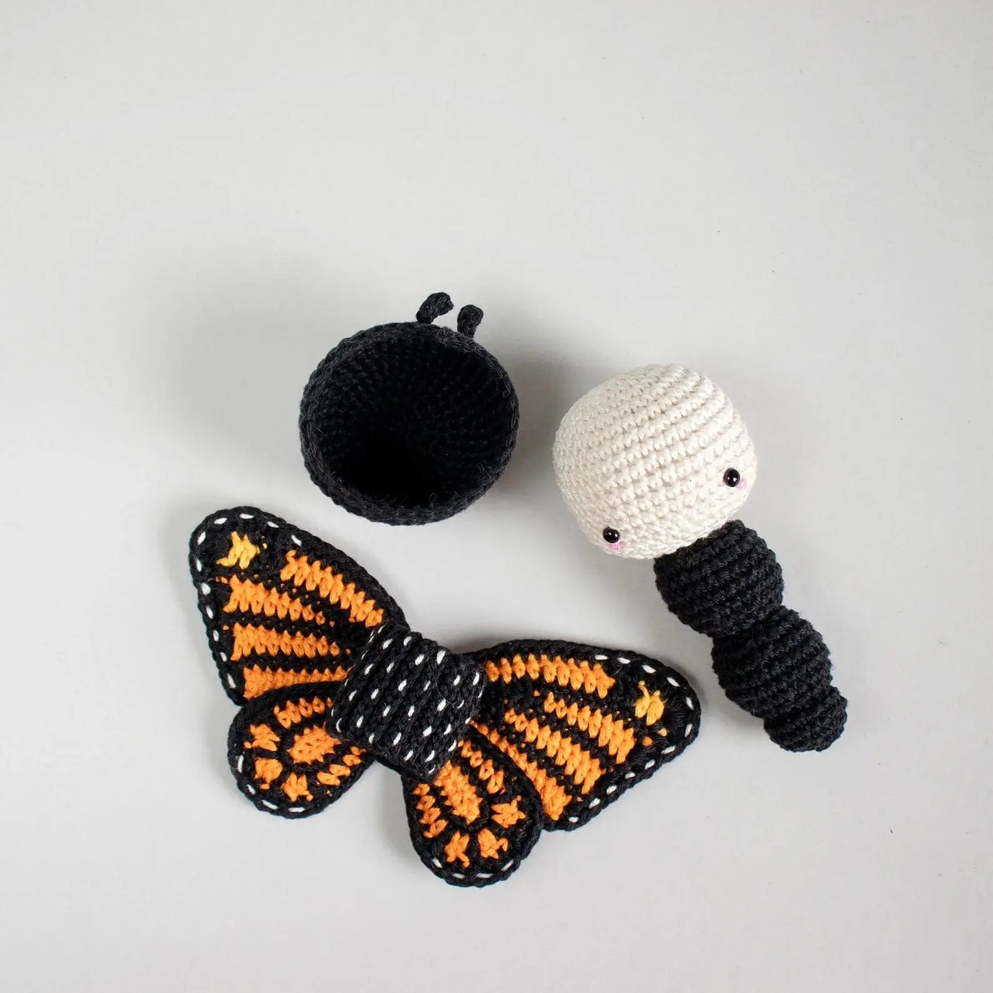 Crochet Cute British Copper Butterfly Toy TrendyToy