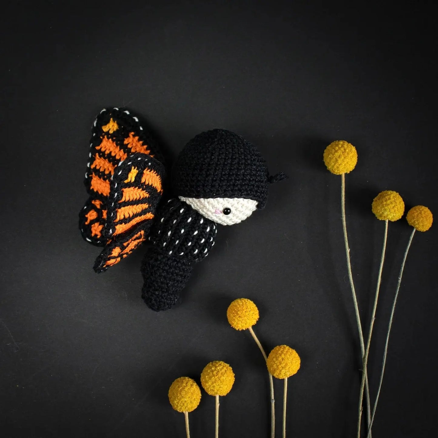 Crochet Cute British Copper Butterfly Toy TrendyToy